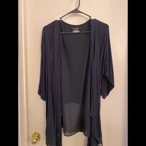 Lane Bryant drape front cardigan size 26/28